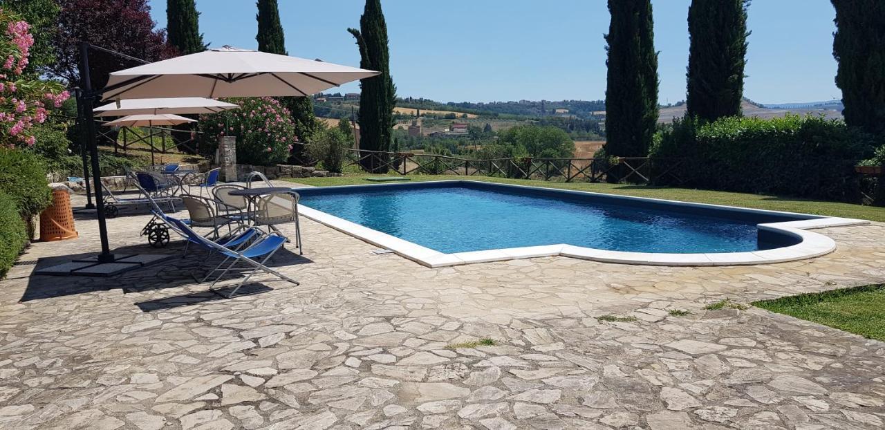 Case In Campagna Con Piscina A Todi Luaran gambar
